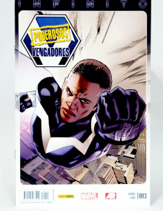 CÓMIC PODEROSOS VENGADORES 3 INFINITO PANINI MARVEL GRAPA...