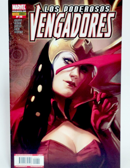 CÓMIC LOS PODEROSOS VENGADORES 29 PANINI MARVEL GRAPA DE KIOSCO
