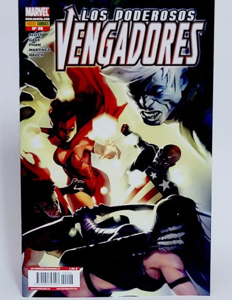 CÓMIC LOS PODEROSOS VENGADORES 28 PANINI MARVEL GRAPA DE KIOSCO