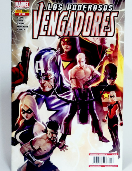 CÓMIC LOS PODEROSOS VENGADORES 30 PANINI MARVEL GRAPA DE KIOSCO