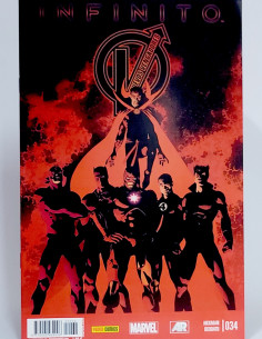 CÓMIC LOS NUEVOS VENGADORES 34 INFINITO PANINI MARVEL...