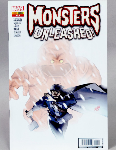 CÓMIC MONSTERS UNLEASHED 5 PANINI MARVEL GRAPA DE KIOSCO