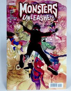 CÓMIC MONSTERS UNLEASHED 4 PANINI MARVEL GRAPA DE KIOSCO
