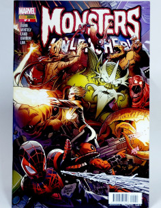 CÓMIC MONSTERS UNLEASHED 3 PANINI MARVEL GRAPA DE KIOSCO