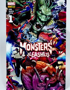 CÓMIC MONSTERS UNLEASHED 1 PANINI MARVEL GRAPA DE KIOSCO