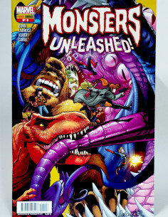 CÓMIC MONSTERS UNLEASHED 6 PANINI MARVEL GRAPA DE KIOSCO