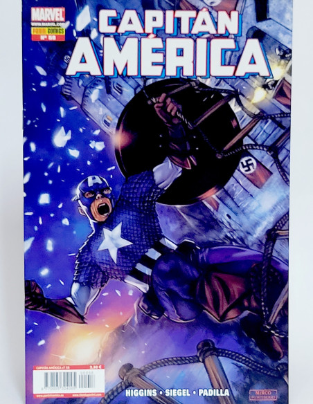 CÓMIC CAPITAN AMERICA 58 VOL.7 PANINI MARVEL GRAPA VOLUMEN DE KIOSCO