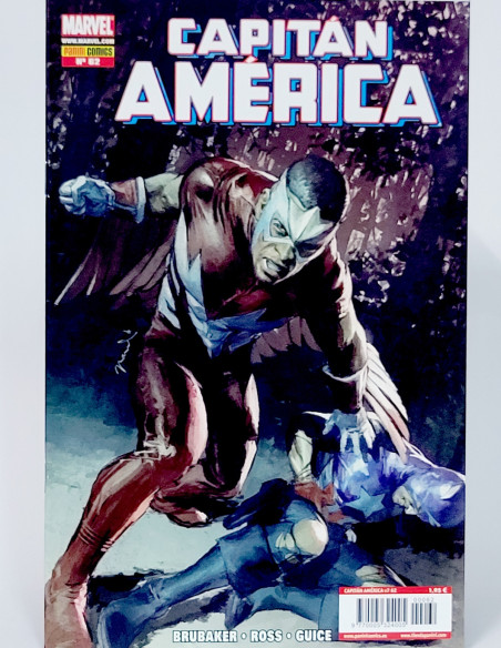 CÓMIC CAPITAN AMERICA 62 VOL.7 PANINI MARVEL GRAPA VOLUMEN DE KIOSCO
