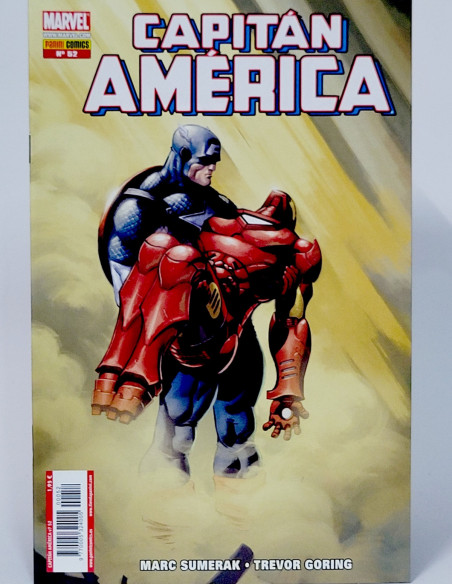 CÓMIC CAPITAN AMERICA 52 VOL.7 PANINI MARVEL GRAPA VOLUMEN DE KIOSCO