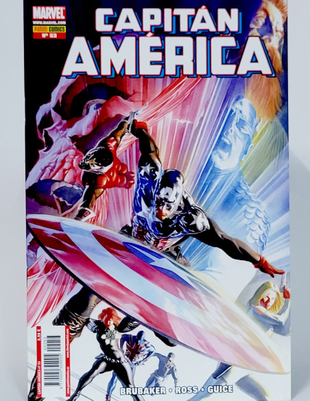 CÓMIC CAPITAN AMERICA 53 VOL.7 PANINI MARVEL GRAPA VOLUMEN DE KIOSCO