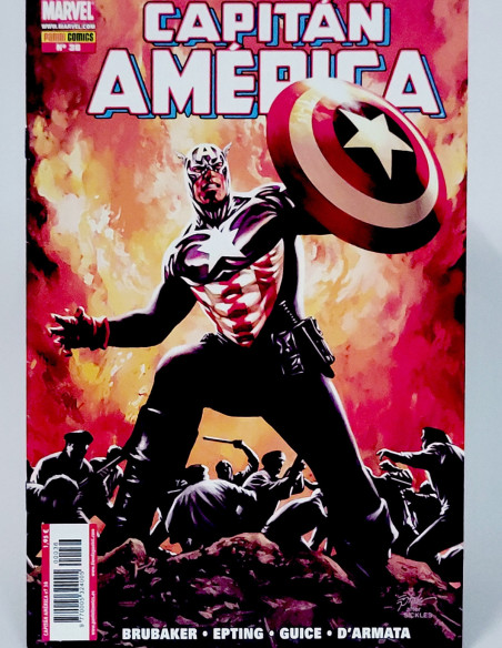 CÓMIC CAPITAN AMERICA 36 VOL.7 PANINI MARVEL GRAPA VOLUMEN DE KIOSCO