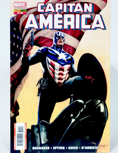 CÓMIC CAPITAN AMERICA 35 VOL.7 PANINI MARVEL GRAPA VOLUMEN DE KIOSCO