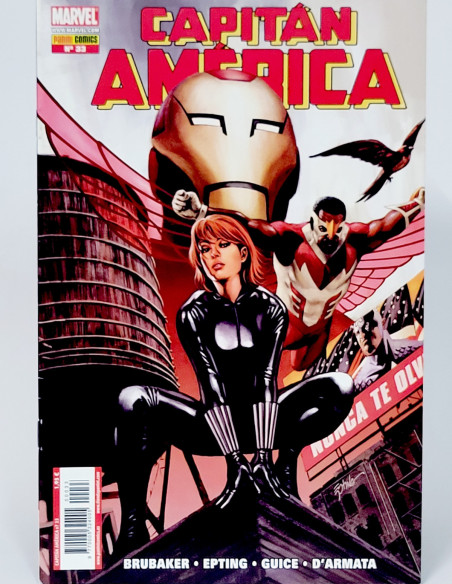 CÓMIC CAPITAN AMERICA 33 VOL.7 PANINI MARVEL GRAPA VOLUMEN DE KIOSCO