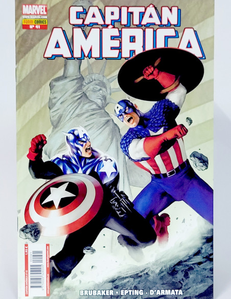 CÓMIC CAPITAN AMERICA 41 VOL.7 PANINI MARVEL GRAPA VOLUMEN DE KIOSCO