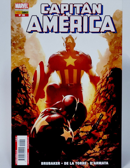 CÓMIC CAPITAN AMERICA 40 VOL.7 PANINI MARVEL GRAPA VOLUMEN DE KIOSCO