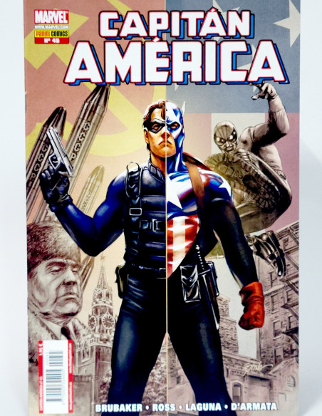 CÓMIC CAPITAN AMERICA 45 VOL.7 PANINI MARVEL GRAPA VOLUMEN DE KIOSCO