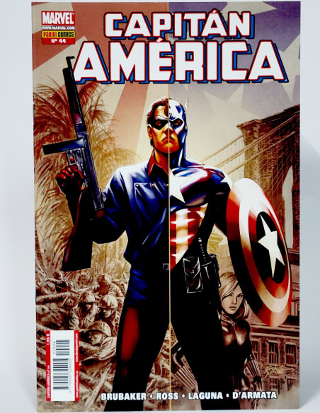 CÓMIC CAPITAN AMERICA 44 VOL.7 PANINI MARVEL GRAPA VOLUMEN DE KIOSCO