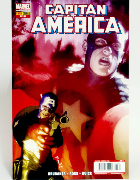 CÓMIC CAPITAN AMERICA 61 VOL.7 PANINI MARVEL GRAPA VOLUMEN DE KIOSCO