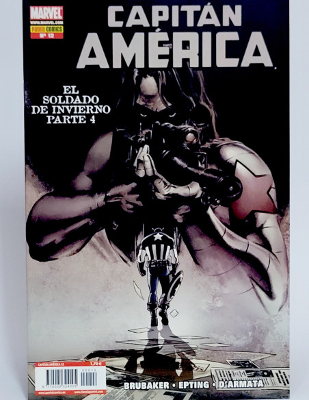 CÓMIC CAPITAN AMERICA 12 VOL.7 PANINI MARVEL GRAPA VOLUMEN DE KIOSCO