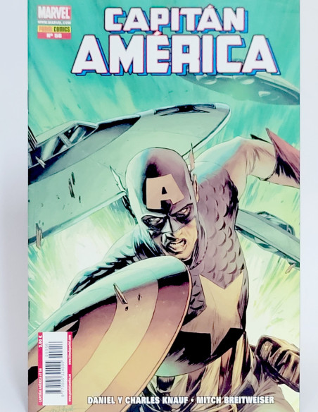 CÓMIC CAPITAN AMERICA 56 VOL.7 PANINI MARVEL GRAPA VOLUMEN DE KIOSCO