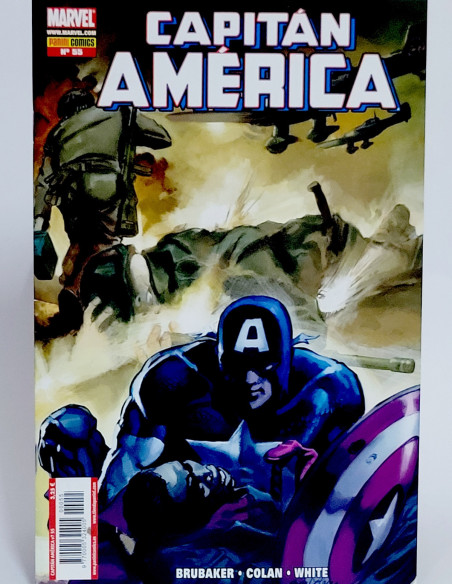 CÓMIC CAPITAN AMERICA 55 VOL.7 PANINI MARVEL GRAPA VOLUMEN DE KIOSCO