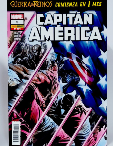 CÓMIC CAPITAN AMERICA 104 VOL.8 PANINI MARVEL GRAPA VOLUMEN DE KIOSCO