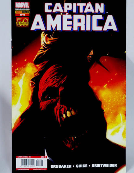 CÓMIC CAPITAN AMERICA 8 VOL.8 PANINI MARVEL GRAPA VOLUMEN DE KIOSCO