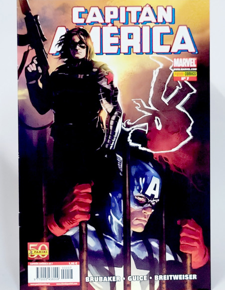 CÓMIC CAPITAN AMERICA 7 VOL.8 PANINI MARVEL GRAPA VOLUMEN DE KIOSCO