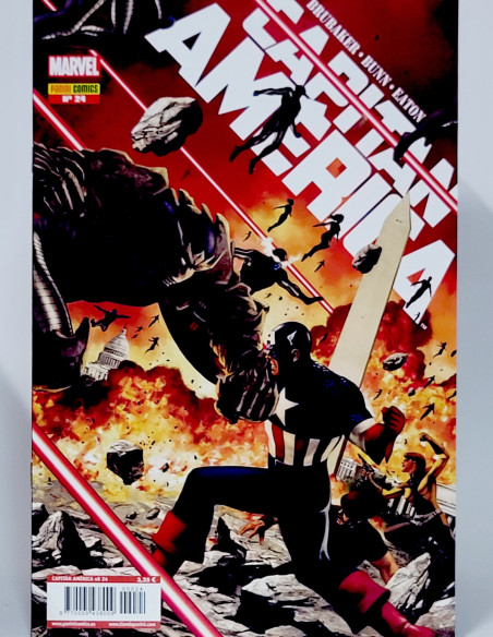 CÓMIC CAPITAN AMERICA 24 VOL.8 PANINI MARVEL GRAPA VOLUMEN DE KIOSCO