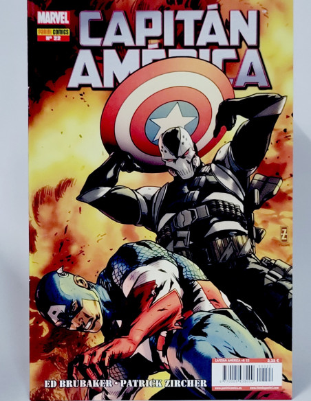 CÓMIC CAPITAN AMERICA 22 VOL.8 PANINI MARVEL GRAPA VOLUMEN DE KIOSCO