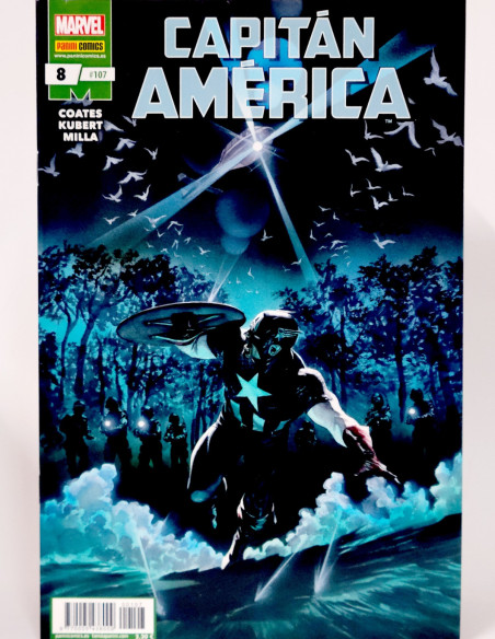 CÓMIC CAPITAN AMERICA 107 VOL.8 PANINI MARVEL GRAPA VOLUMEN DE KIOSCO