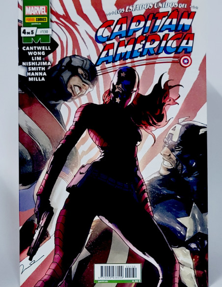 CÓMIC CAPITAN AMERICA 130 VOL.8 PANINI MARVEL GRAPA VOLUMEN DE KIOSCO