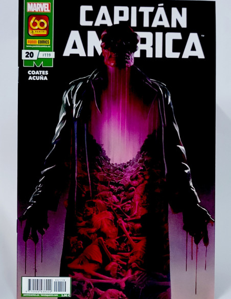 CÓMIC CAPITAN AMERICA 119 VOL.8 PANINI MARVEL GRAPA VOLUMEN DE KIOSCO