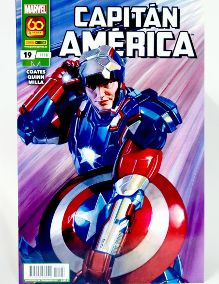 CÓMIC CAPITAN AMERICA 118 VOL.8 PANINI MARVEL GRAPA VOLUMEN DE KIOSCO