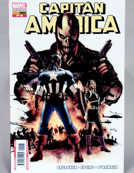 CÓMIC CAPITAN AMERICA 16 VOL.7 PANINI MARVEL GRAPA VOLUMEN DE KIOSCO