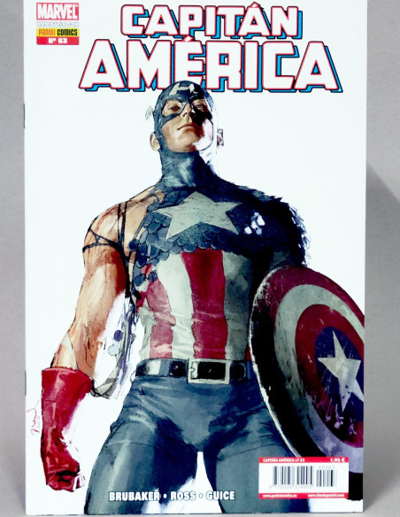 CÓMIC CAPITAN AMERICA 63 VOL.7 PANINI MARVEL GRAPA VOLUMEN DE KIOSCO