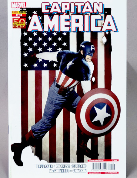 CÓMIC CAPITAN AMERICA 10 VOL.8 PANINI MARVEL GRAPA VOLUMEN DE KIOSCO