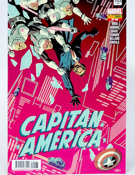 CÓMIC CAPITAN AMERICA 98 VOL.8 PANINI MARVEL GRAPA VOLUMEN DE KIOSCO