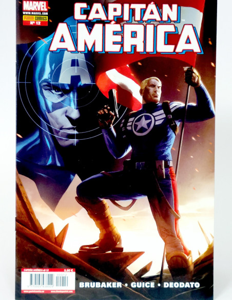 CÓMIC CAPITAN AMERICA 12 VOL.8 PANINI MARVEL GRAPA VOLUMEN DE KIOSCO