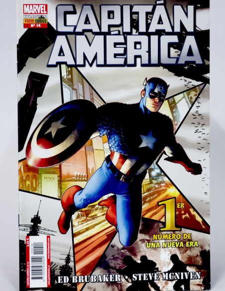 CÓMIC CAPITAN AMERICA 14 VOL.8 PANINI MARVEL GRAPA VOLUMEN DE KIOSCO