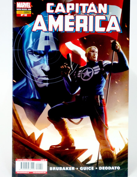 CÓMIC CAPITAN AMERICA 12 VOL.8 PANINI MARVEL GRAPA VOLUMEN DE KIOSCO