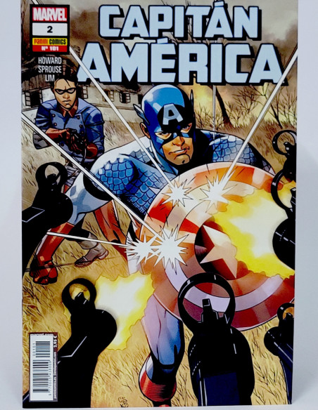 CÓMIC CAPITAN AMERICA 101 VOL.8 PANINI MARVEL GRAPA VOLUMEN DE KIOSCO