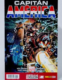 CÓMIC CAPITAN AMERICA 34 VOL.8 PANINI MARVEL GRAPA...