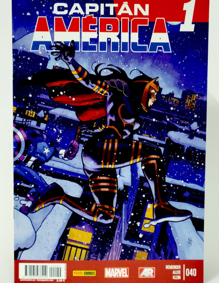 CÓMIC CAPITAN AMERICA 40 VOL.8 PANINI MARVEL GRAPA VOLUMEN DE KIOSCO