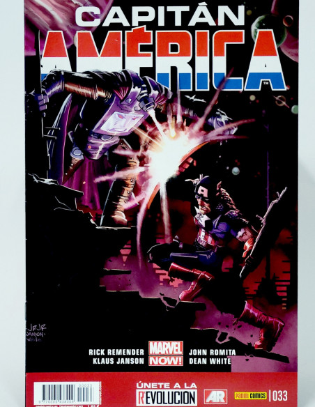 CÓMIC CAPITAN AMERICA 33 VOL.8 PANINI MARVEL GRAPA VOLUMEN DE KIOSCO