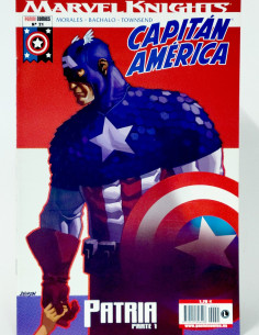 CÓMIC MARVEL KNIGHTS CAPITAN AMERICA 21 VOL.7 PANINI...