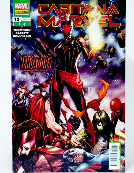 CÓMIC CAPITANA MARVEL 12 MAYO 2020 PANINI MARVEL GRAPA DE KIOSCO