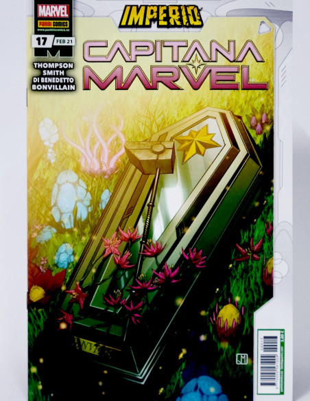 CÓMIC CAPITANA MARVEL 17 IMPERIO FEBRERO 2021 PANINI MARVEL GRAPA DE KIOSCO