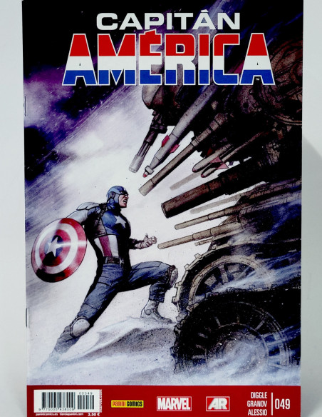 CÓMIC CAPITAN AMERICA 49 VOL.8 PANINI MARVEL GRAPA VOLUMEN DE KIOSCO