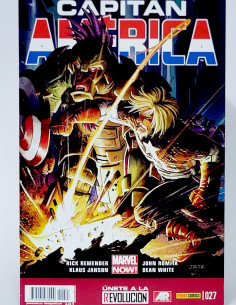 CÓMIC CAPITAN AMERICA 27 VOL.8 PANINI MARVEL GRAPA...
